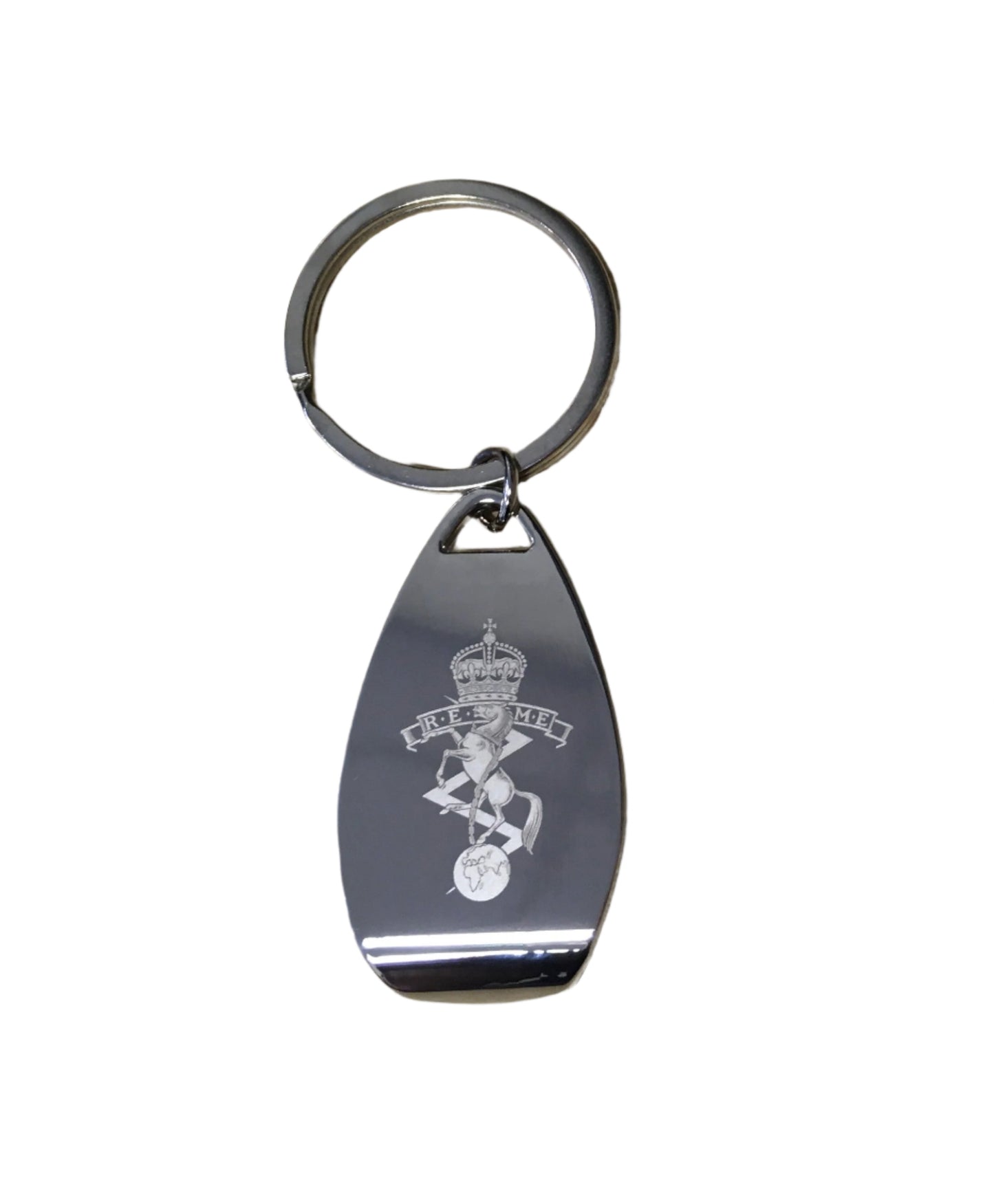 REME Engraved Vanguard Bottle Opener Keyring