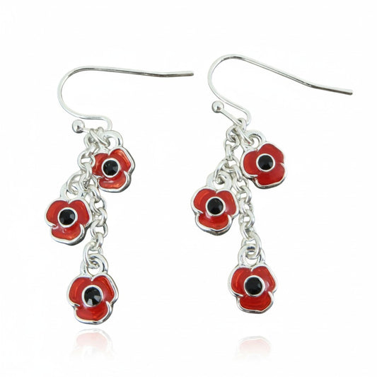 Poppy Drop Earrings