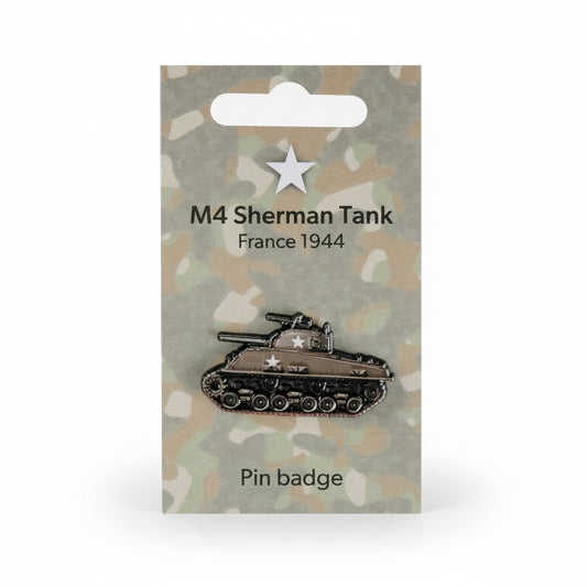M4 Sherman Pin Badge