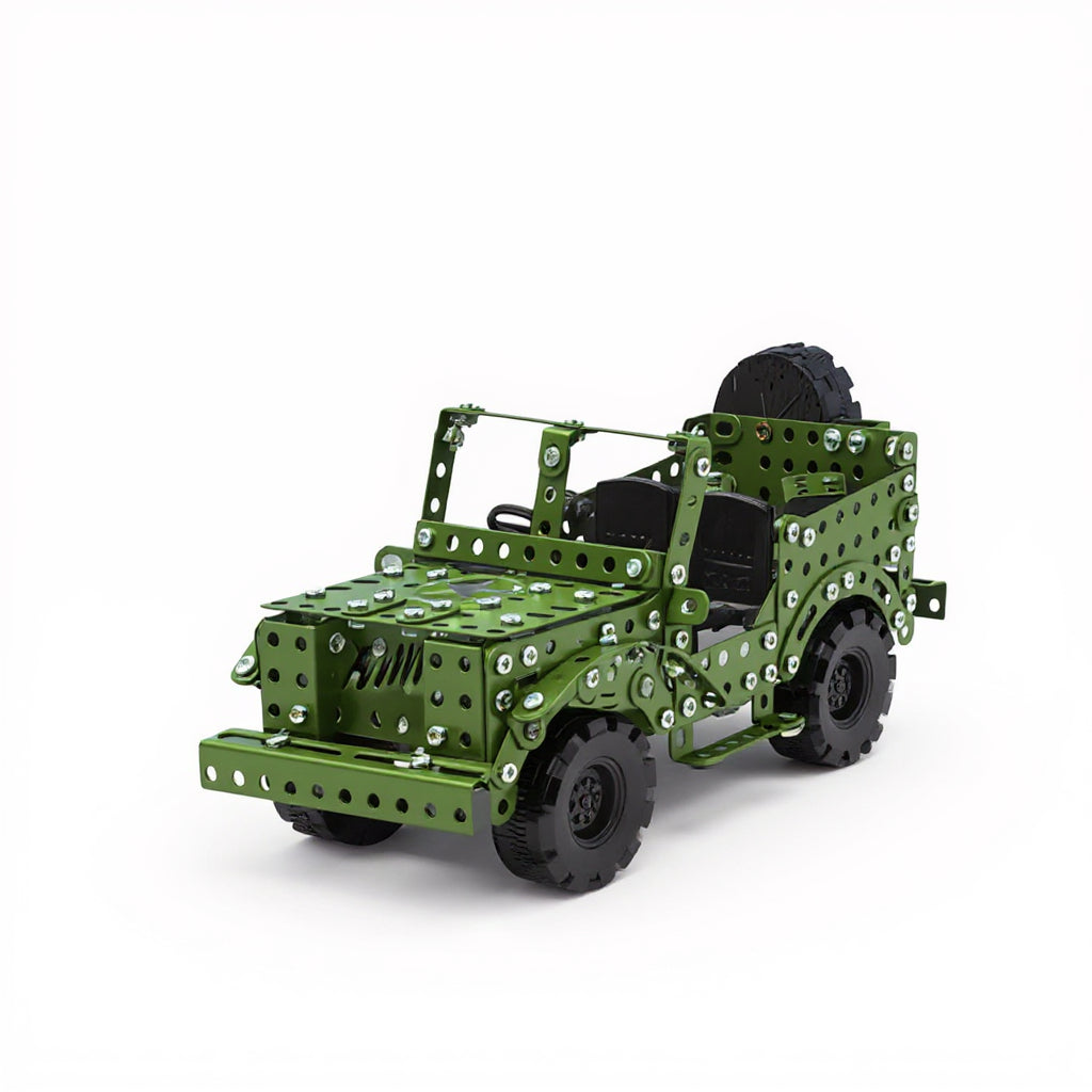 Army Jeep Metal Construction Set