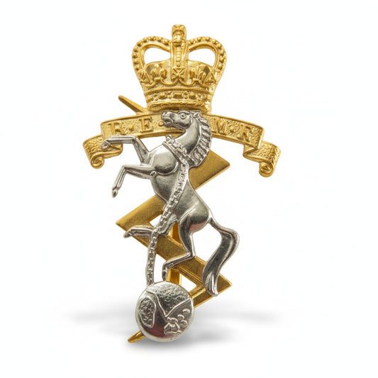 REME Cap Badge QC - Metal