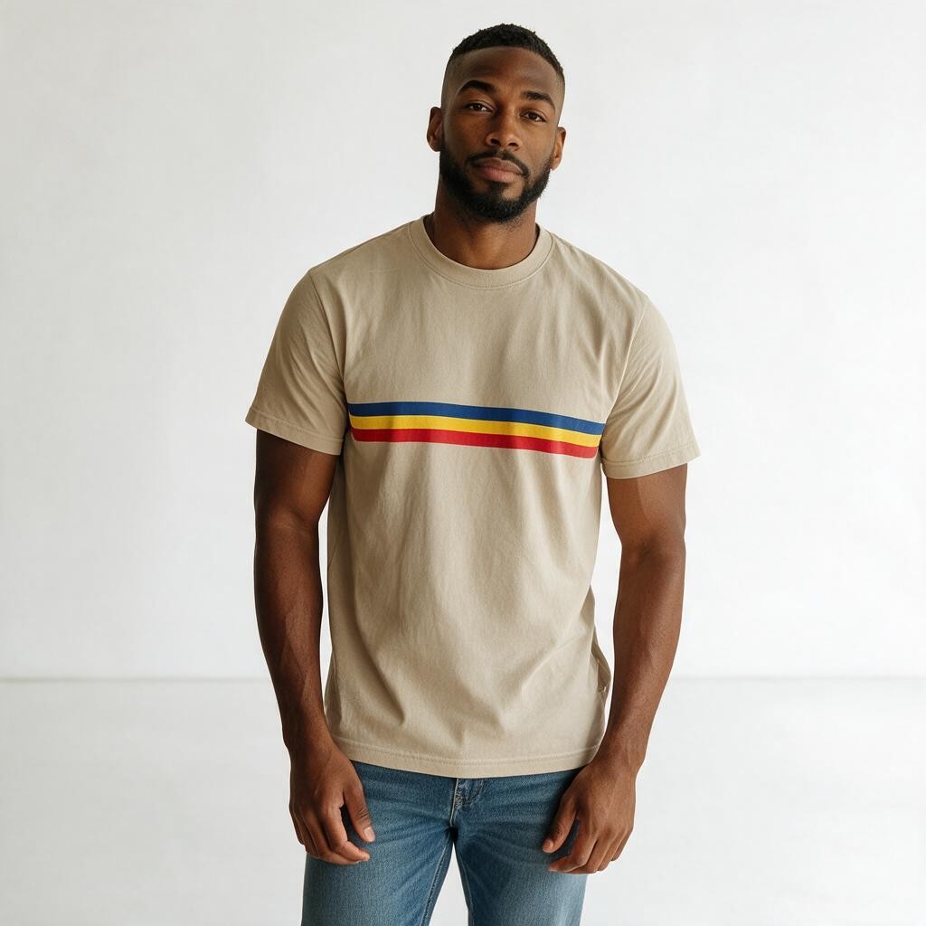 REME Sand Stripe T-Shirt