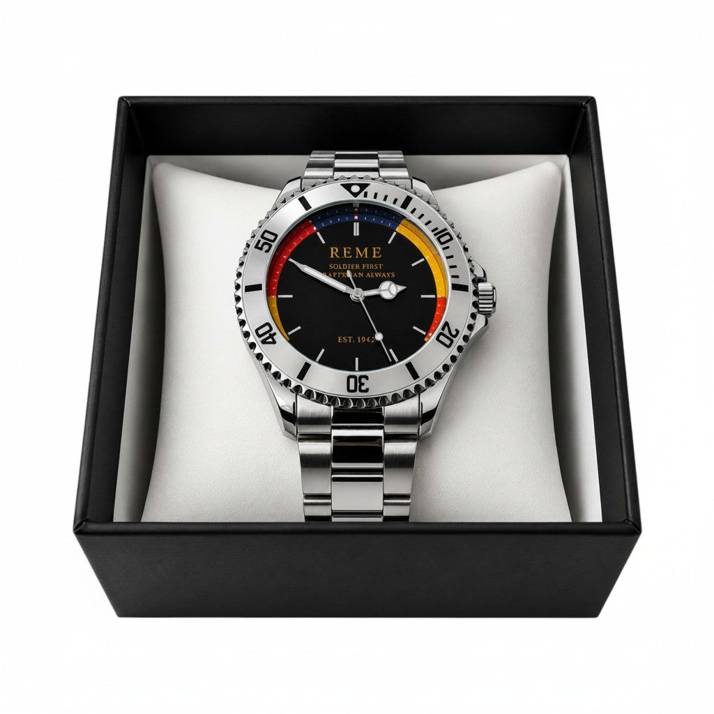 REME Men's Silver Watch