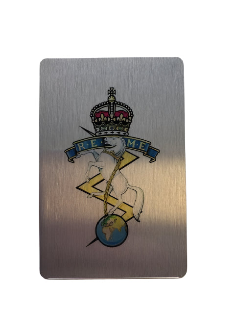 REME Fridge Magnet (Silver)