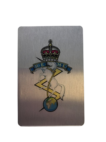 REME Fridge Magnet (Silver)