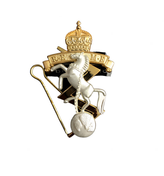 REME Cap Badge For Forage Cap - Kings Tudor Crown