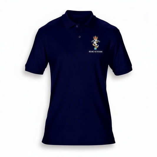 REME Veteran Polo Shirt - Navy